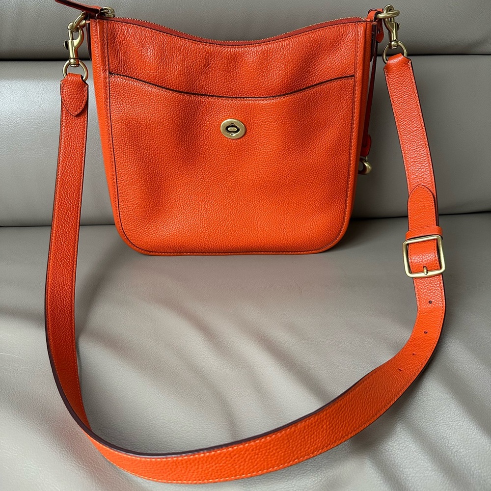 Coach Chaise Crossbody Polished Pebble